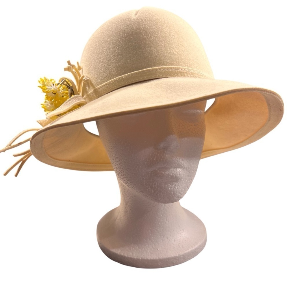 Vintage 60’s Mr. John Classic Wool Floppy Brim Hat